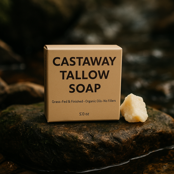 Castaway's Grass-Fed & Finished Tallow Soap